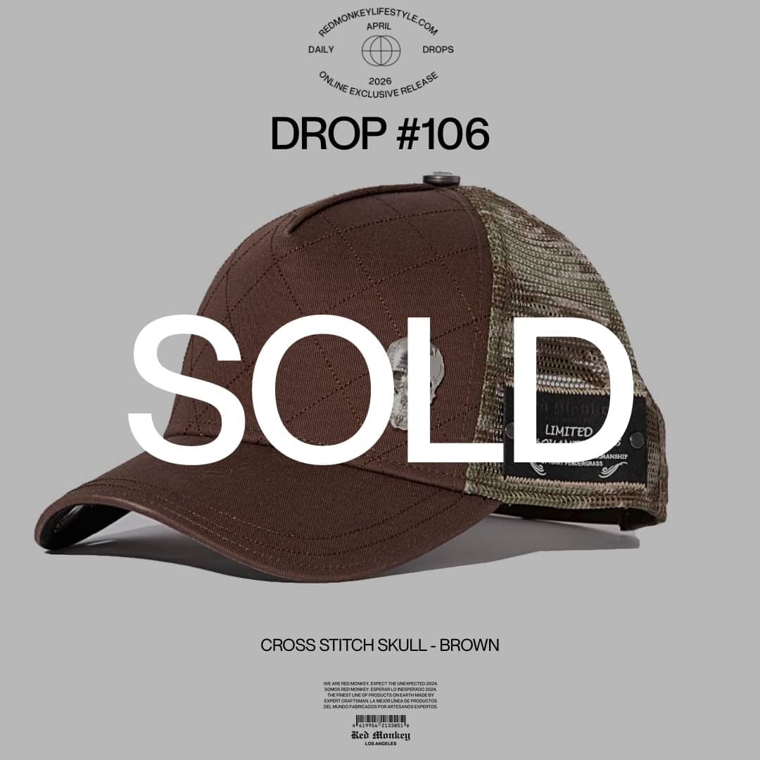 Cross Stitch Skull Brown