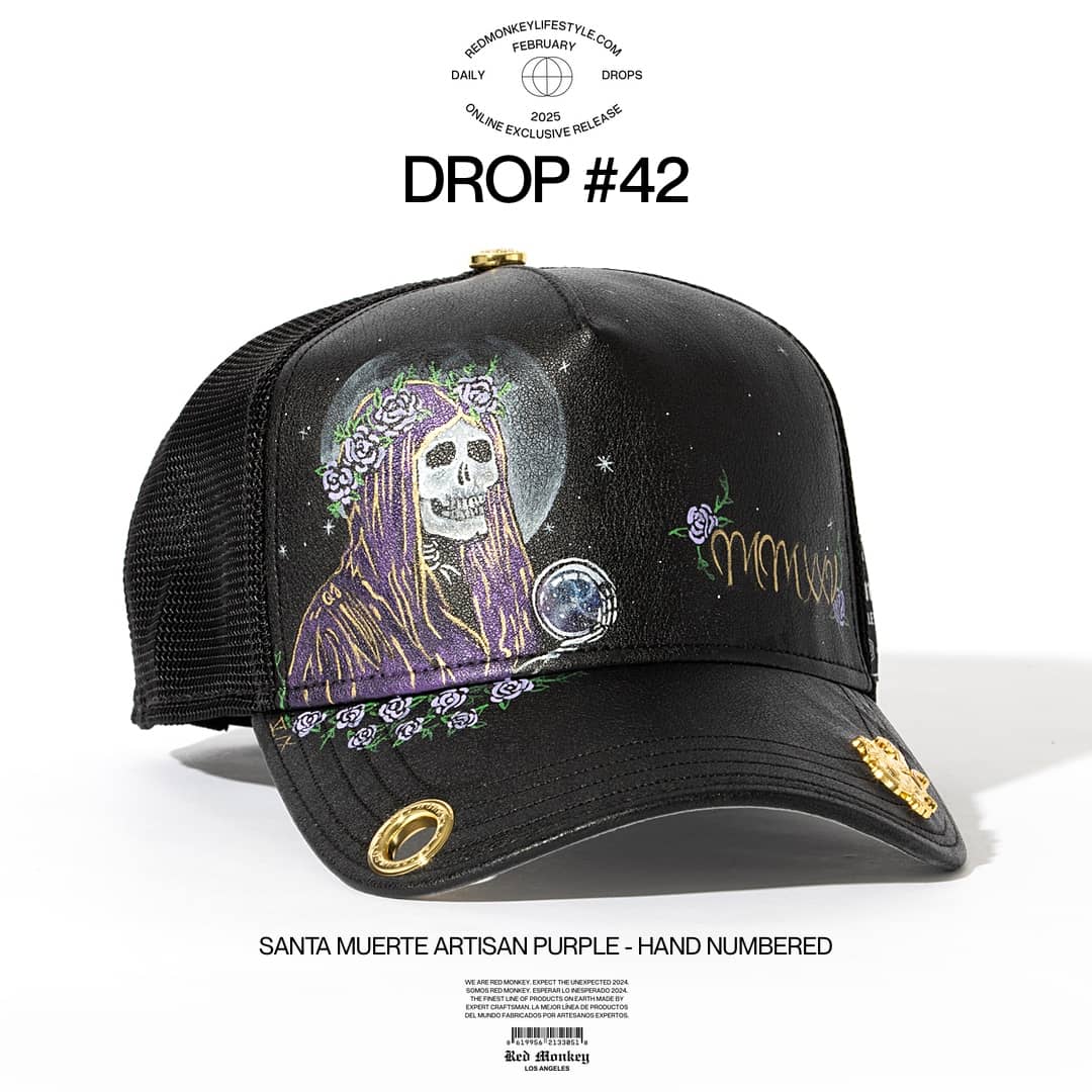 Santa Muerte Purple – Red Monkey Lifestyle