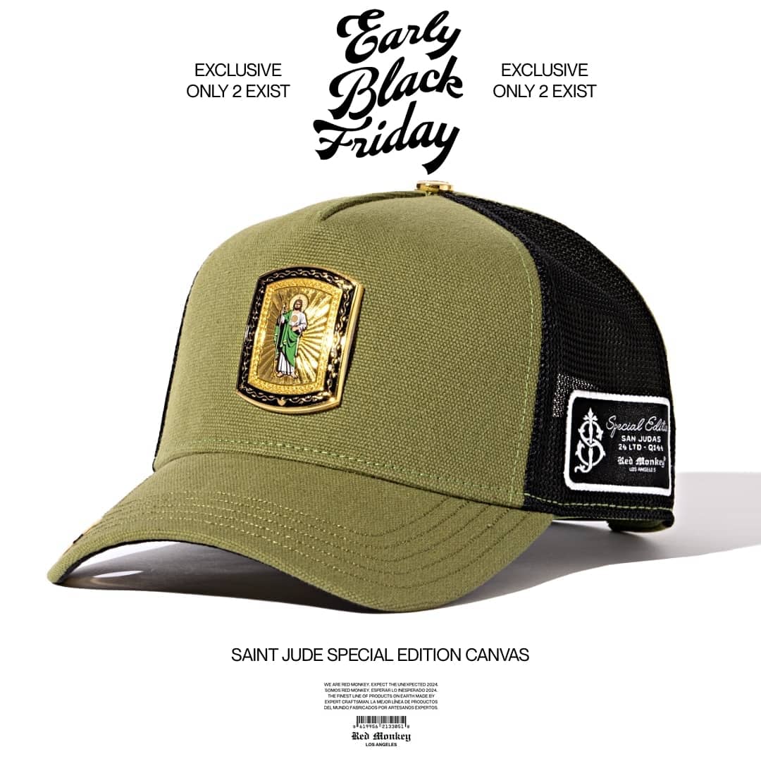 Saint Jude Special Edition Olive Canvas