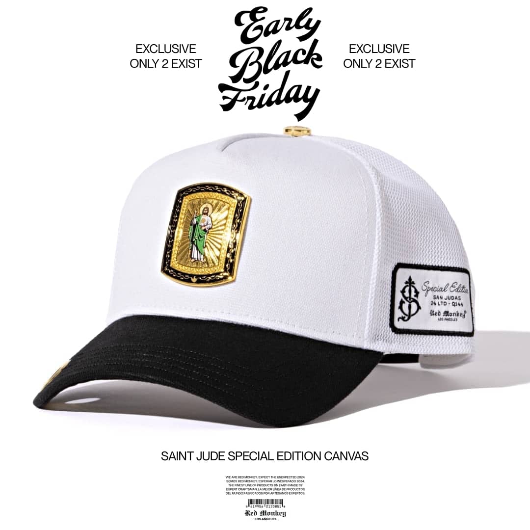 Saint Jude Special Edition White Canvas