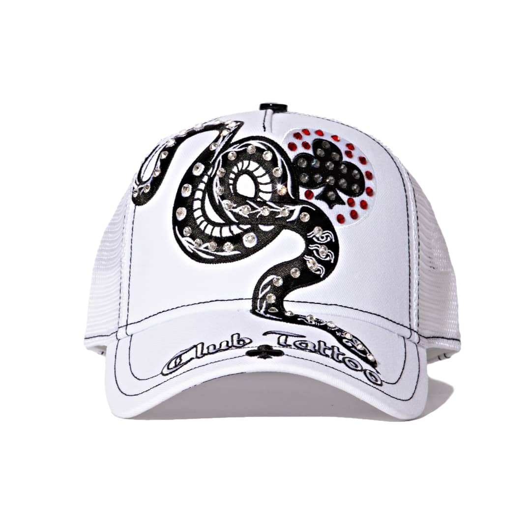 Club Tattoo Snake White Exclusivo