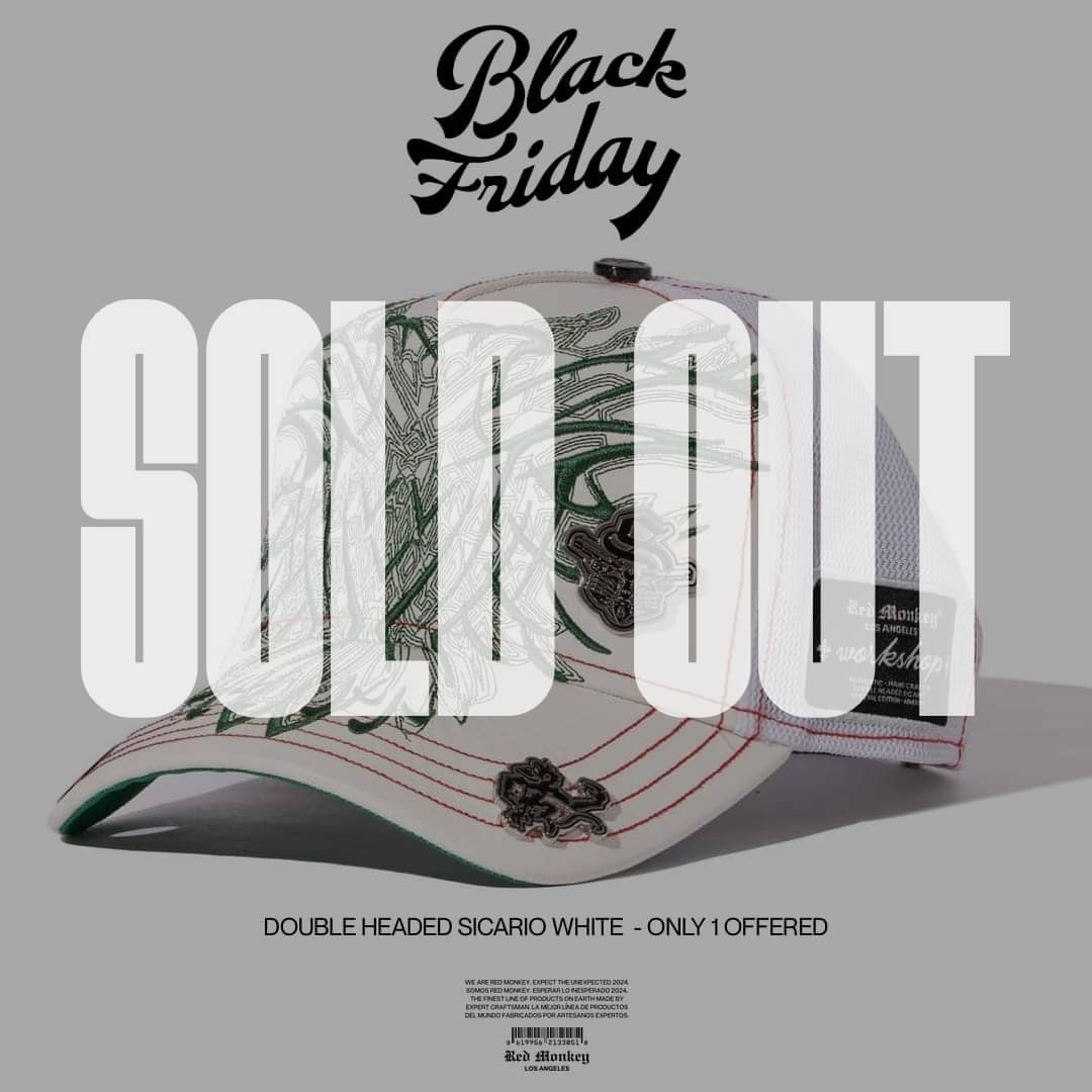 Double Headed Sicario White Black Friday