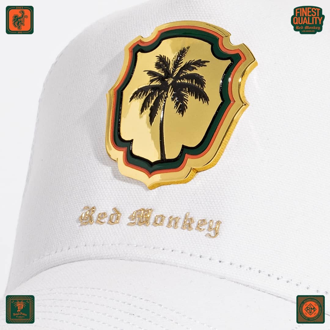 Red Monkey Royal Palms 2023 - White