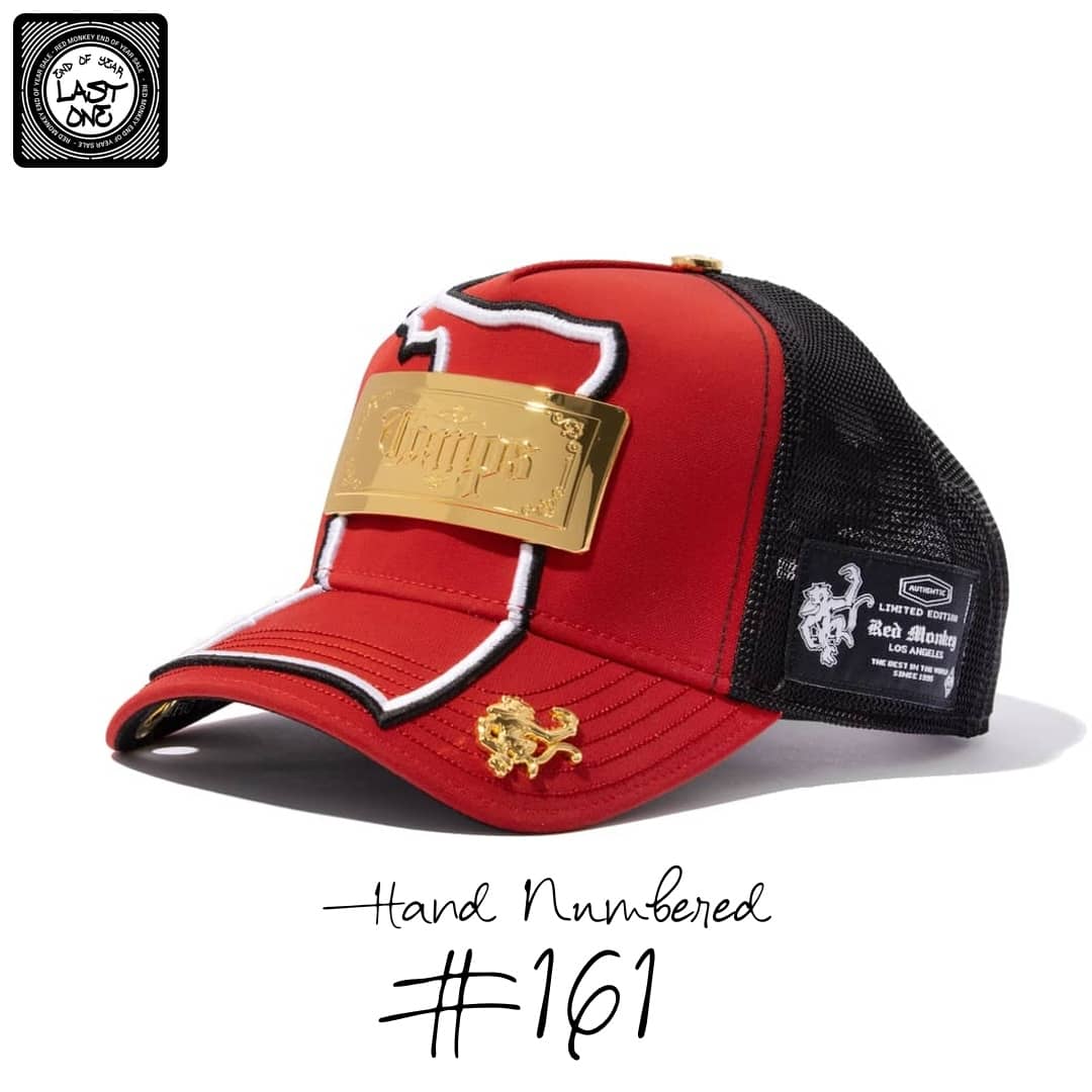 Tamps Red #161 - Hand Numbered